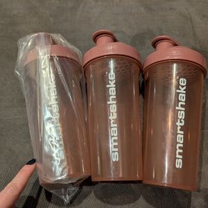 Classic Shaker Bottle - Dusty Rose (3-Pack)